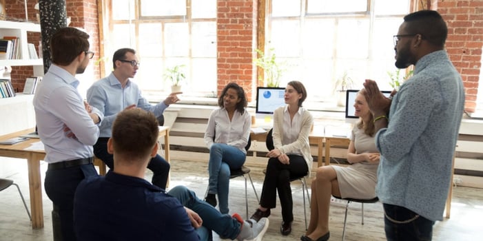 organisational change discussion