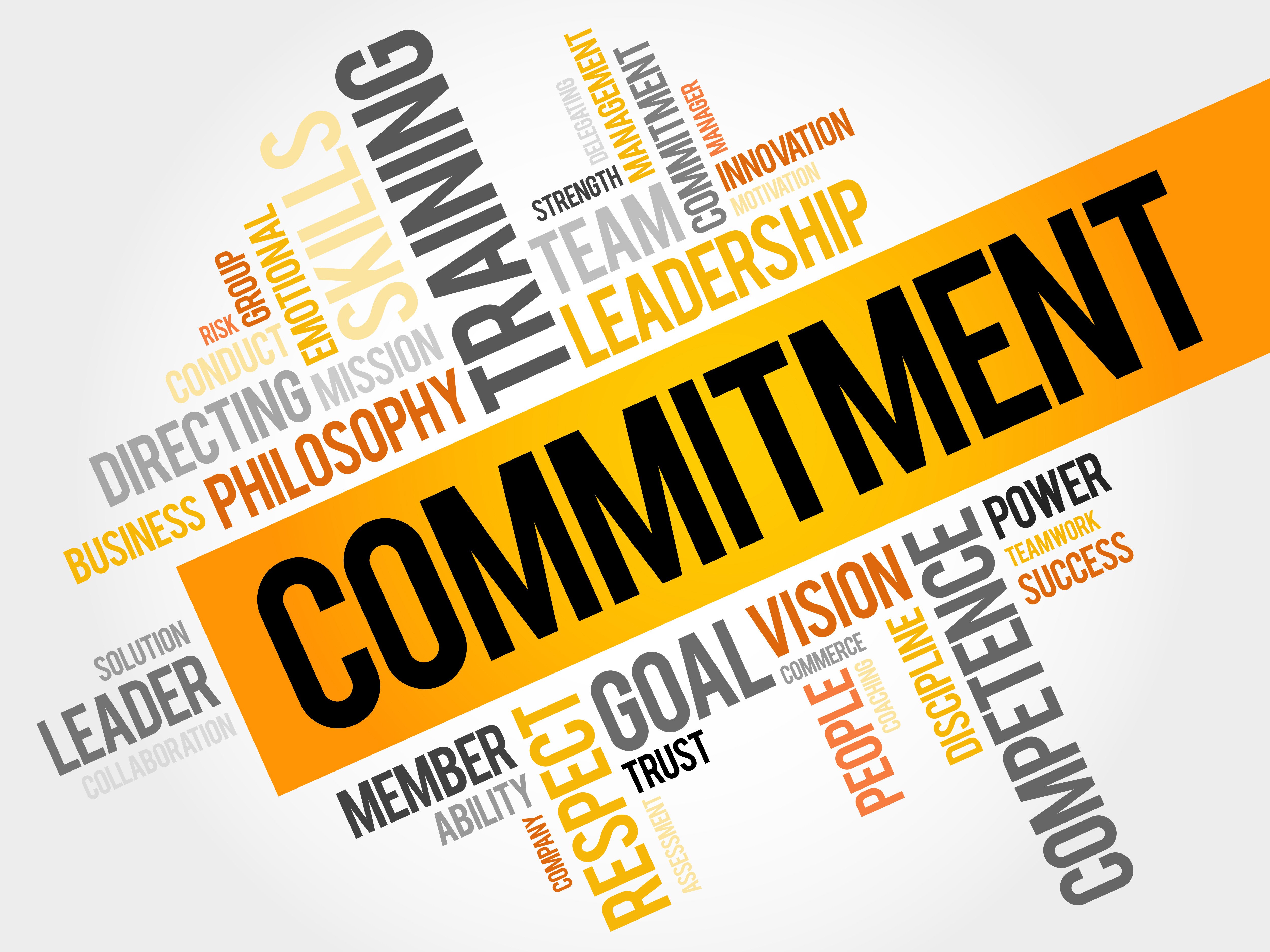 being committed